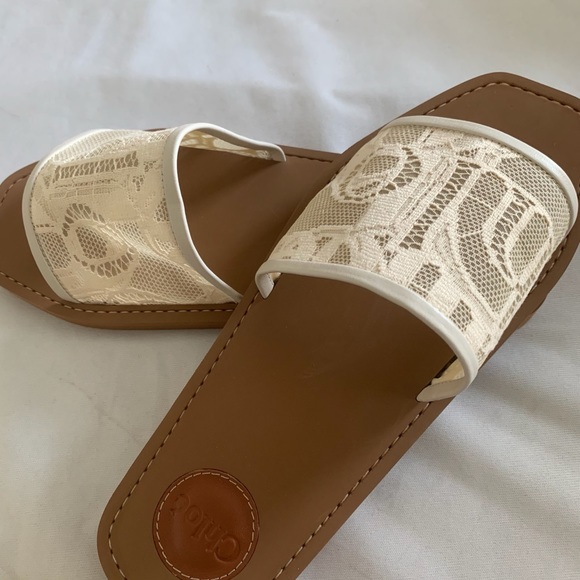 Chloe Shoes - Chloe Woody Flat Lace